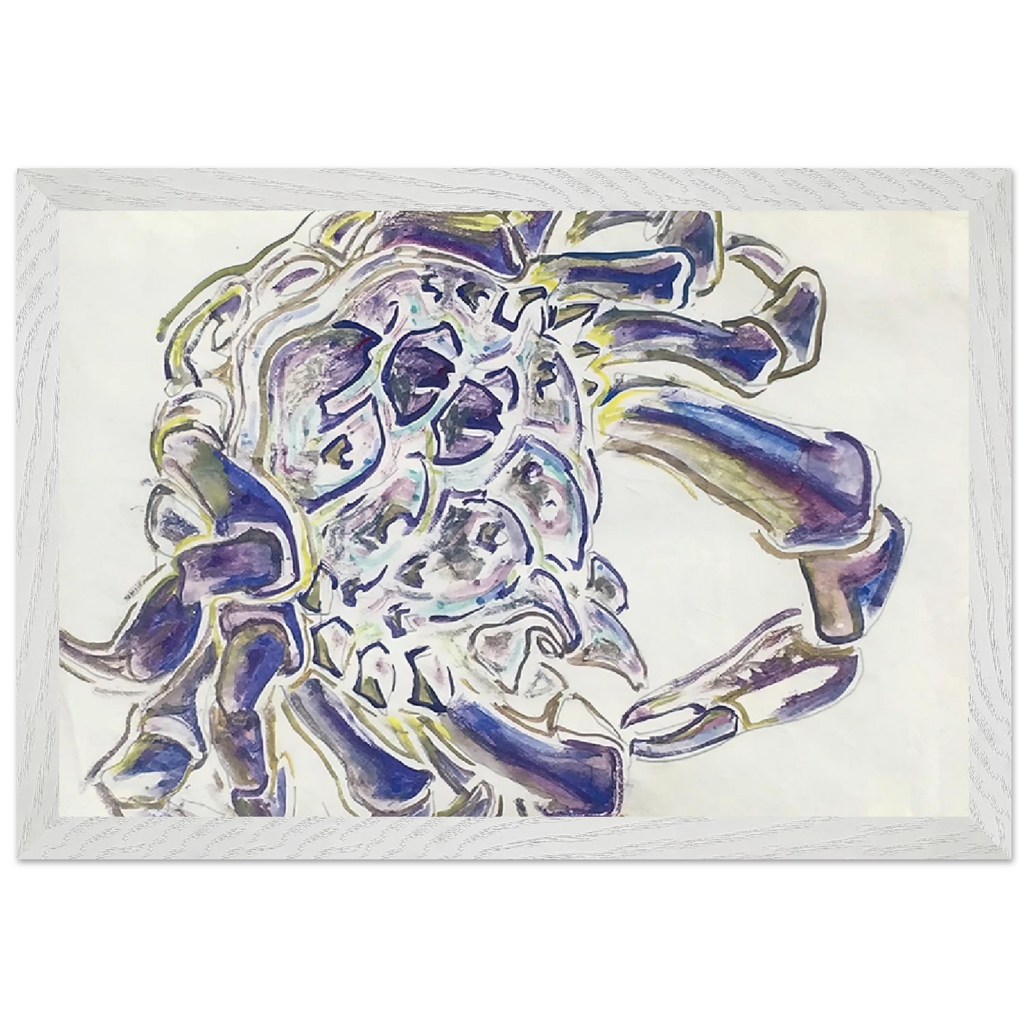 Walter Inglis Anderson - Walter Anderson Wall art - 40x50 cm / 16x20 inches - Premium Wooden Framed Poster With Fine Art Paper - Black frame