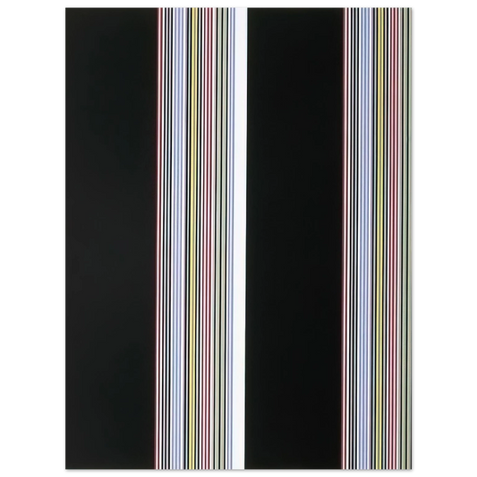 Gene Davis - Smithsonian Resident Associates Program 1985 20th Anniversary Poster - 1985 Fine Art Poster - Default Title