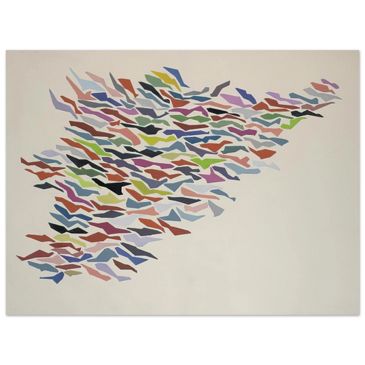 Robert Goodnough - Variables with Color - Post-Painterly Abstraction Fine Art Poster - Default Title