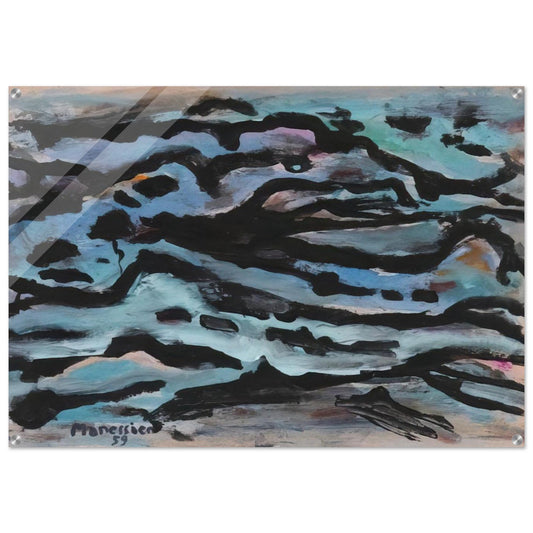 Composition - 1959 - Alfred Manessier Acrylic Print - 70x100 cm / 28x40″ inches