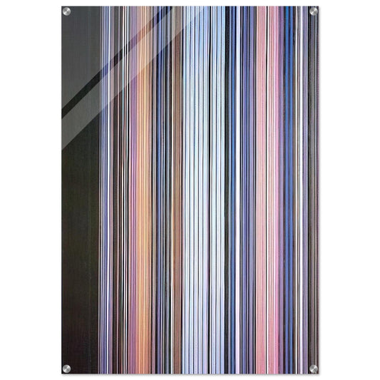 Moroccan Wedding - 1972 - Gene Davis Acrylic Print - 70x100 cm / 28x40″ inches | Gene Davis Wall Art | Gene Davis Prints