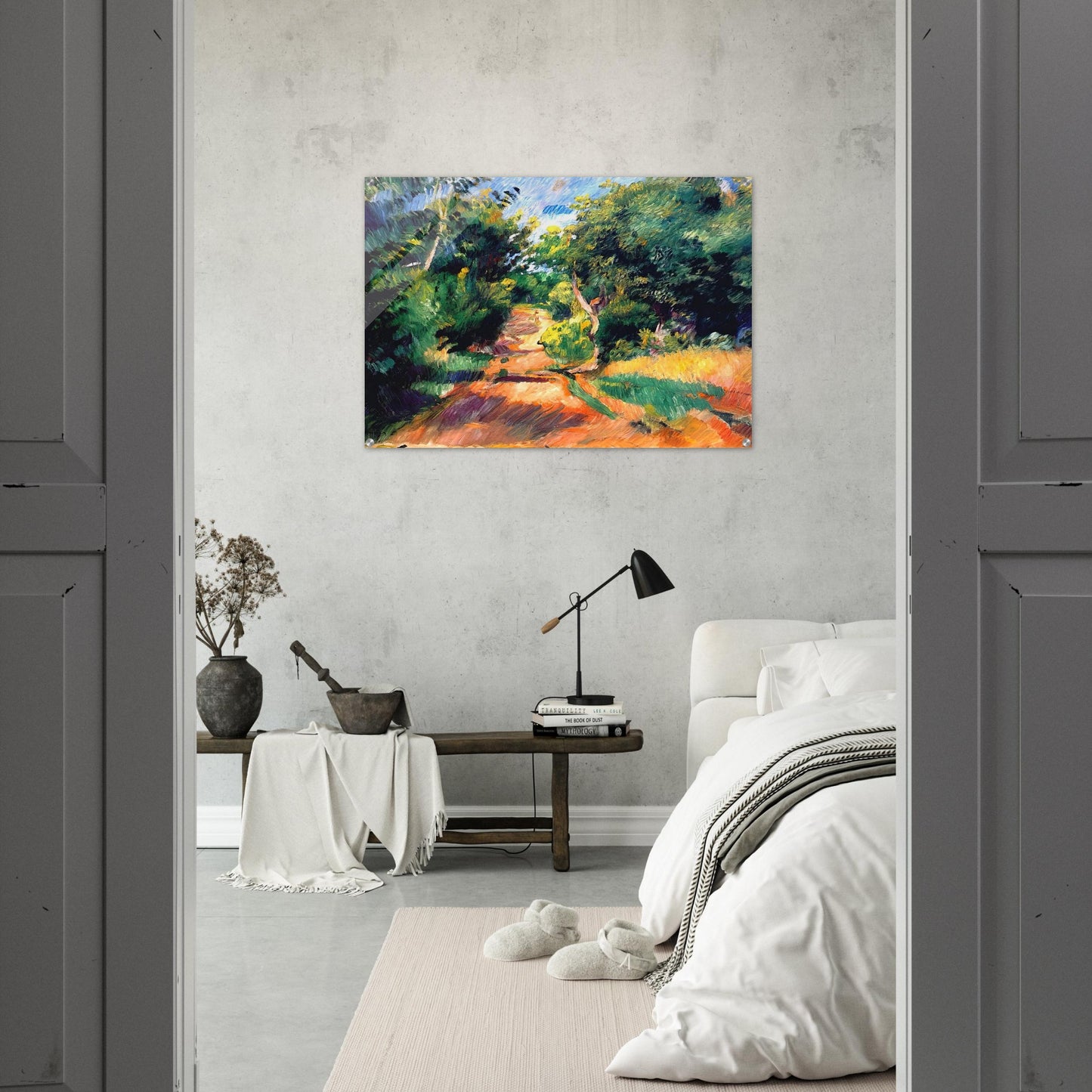 Landscape Near Varengeville - Pierre-Auguste Renoir Acrylic Print - 70x100 cm / 28x40″ inches