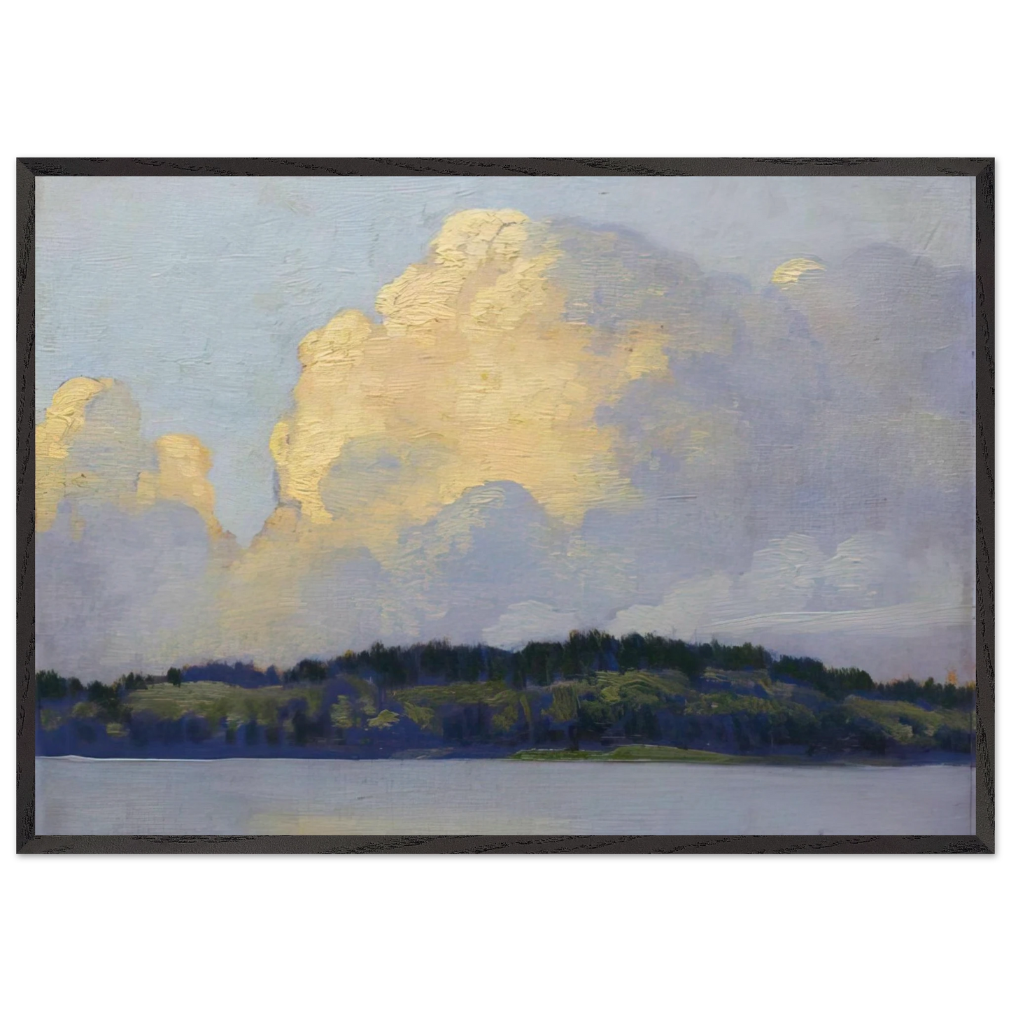 Thunderers - 1920 - Frank Johnston Framed Art Print – Black Wooden Frame - Default Title - -Framed Art Print