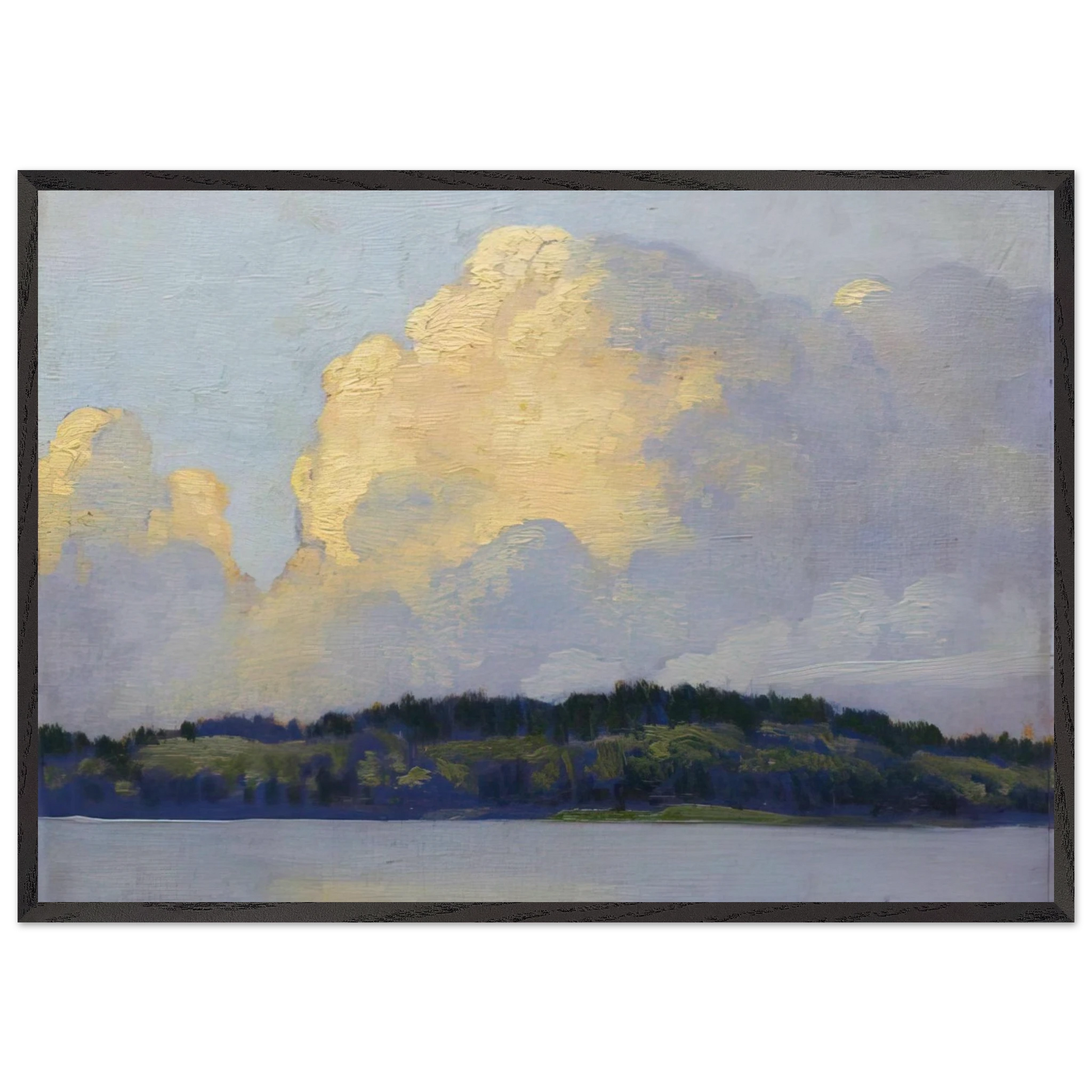 Thunderers - 1920 - Frank Johnston Framed Art Print – Black Wooden Frame - Default Title - -Framed Art Print