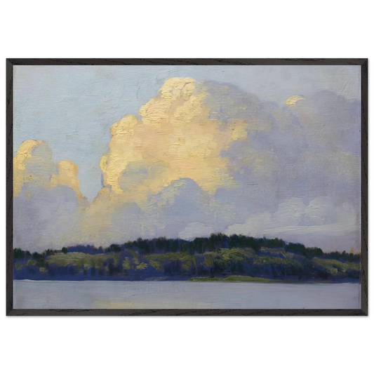 Thunderers - 1920 - Frank Johnston Framed Art Print – Black Wooden Frame - Default Title - -Framed Art Print