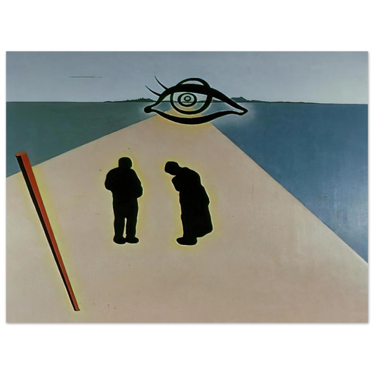 Salvador Dali - THE EYE OF THE ANGELUS Fine Art Poster - Default Title