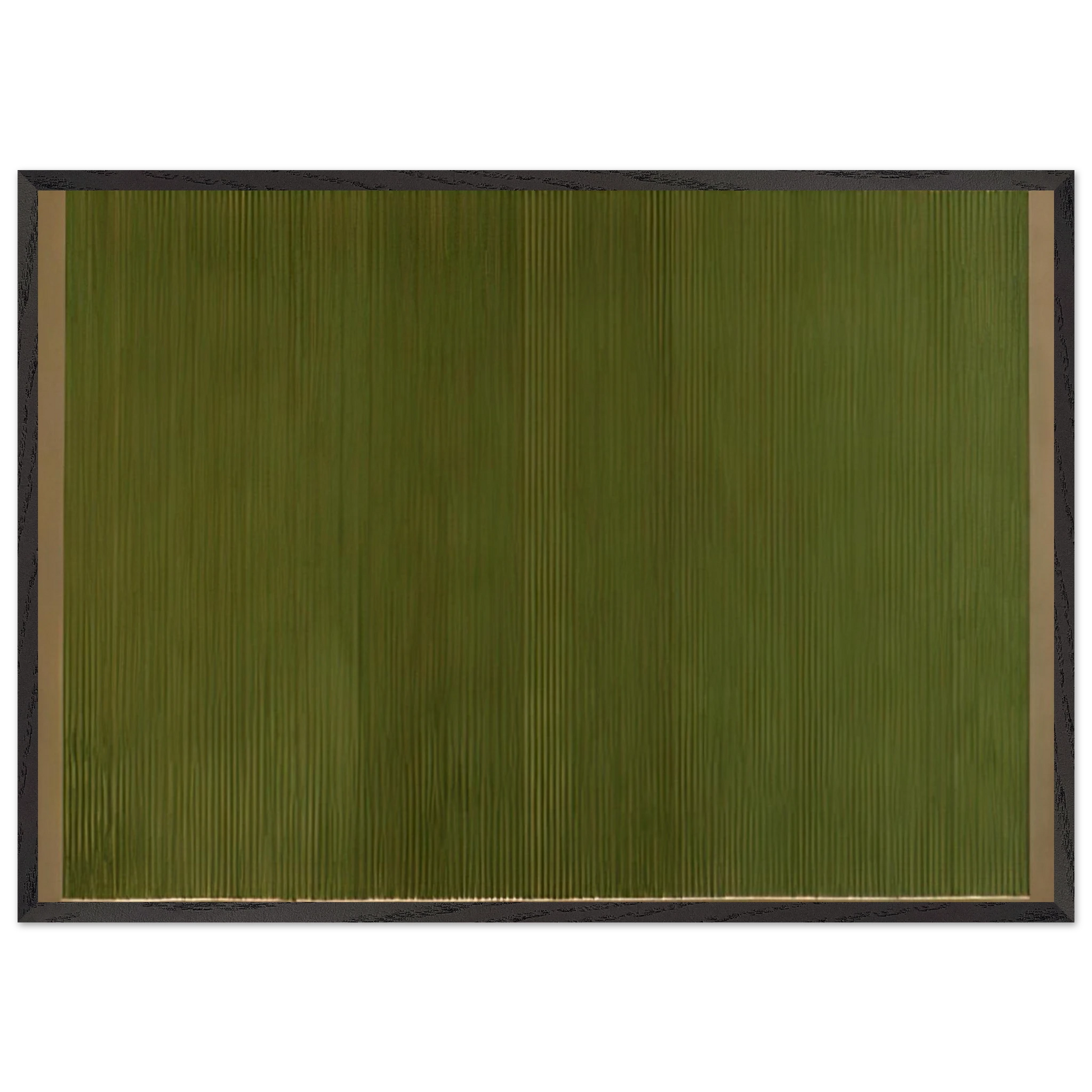 King Oliver - 1977 - Gene Davis Framed Art Print – Black Wooden Frame - Default Title - -Framed Art Print