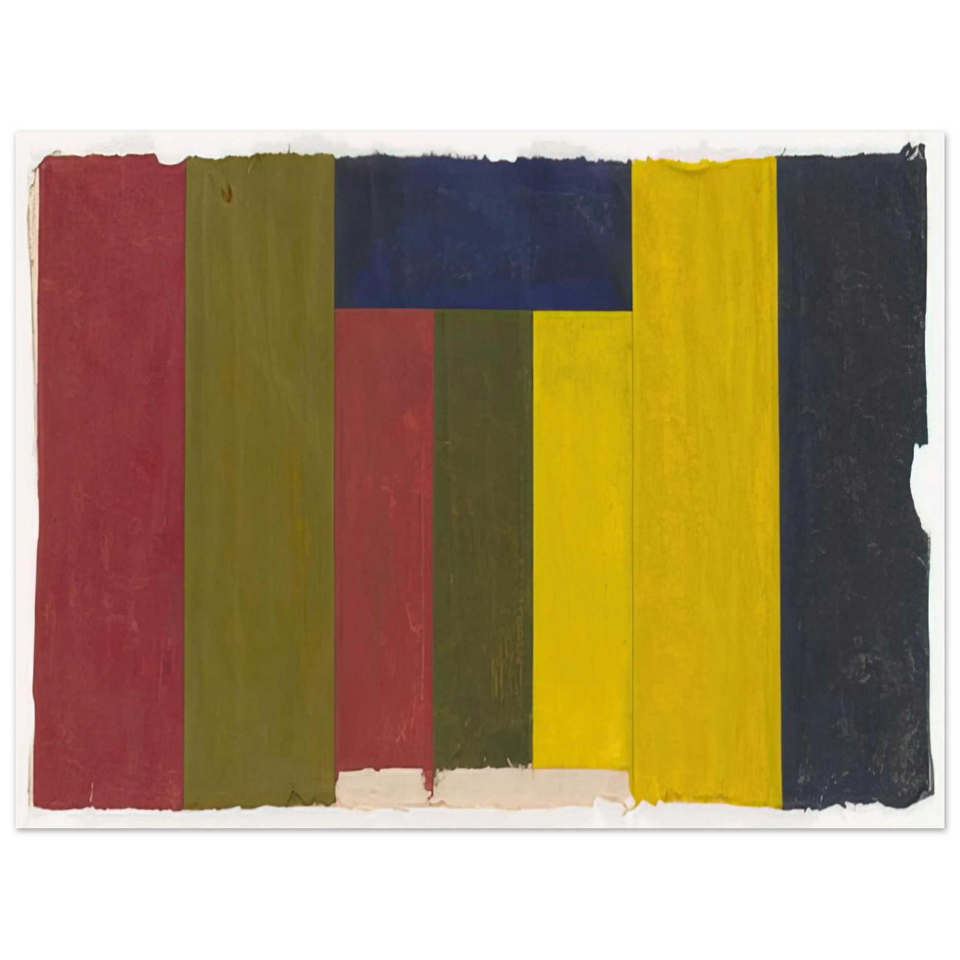 Brice Marden - Study II - 1981 Fine Art Poster - Default Title