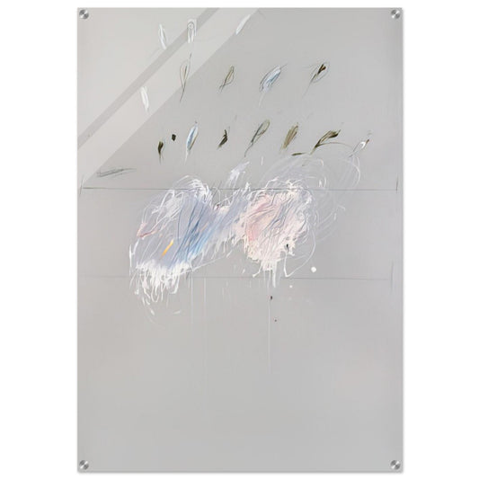 Nine Discourses on Commodus, Part VI - Cy Twombly Acrylic Print - 70x100 cm / 28x40″ inches | Cy Twombly Wall Art | Cy Twombly Prints