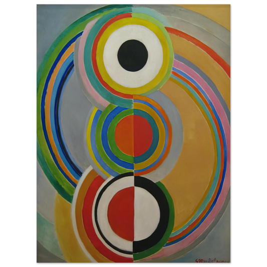 Sonia Delaunay - RYTHME 1 Fine Art Poster - Default Title