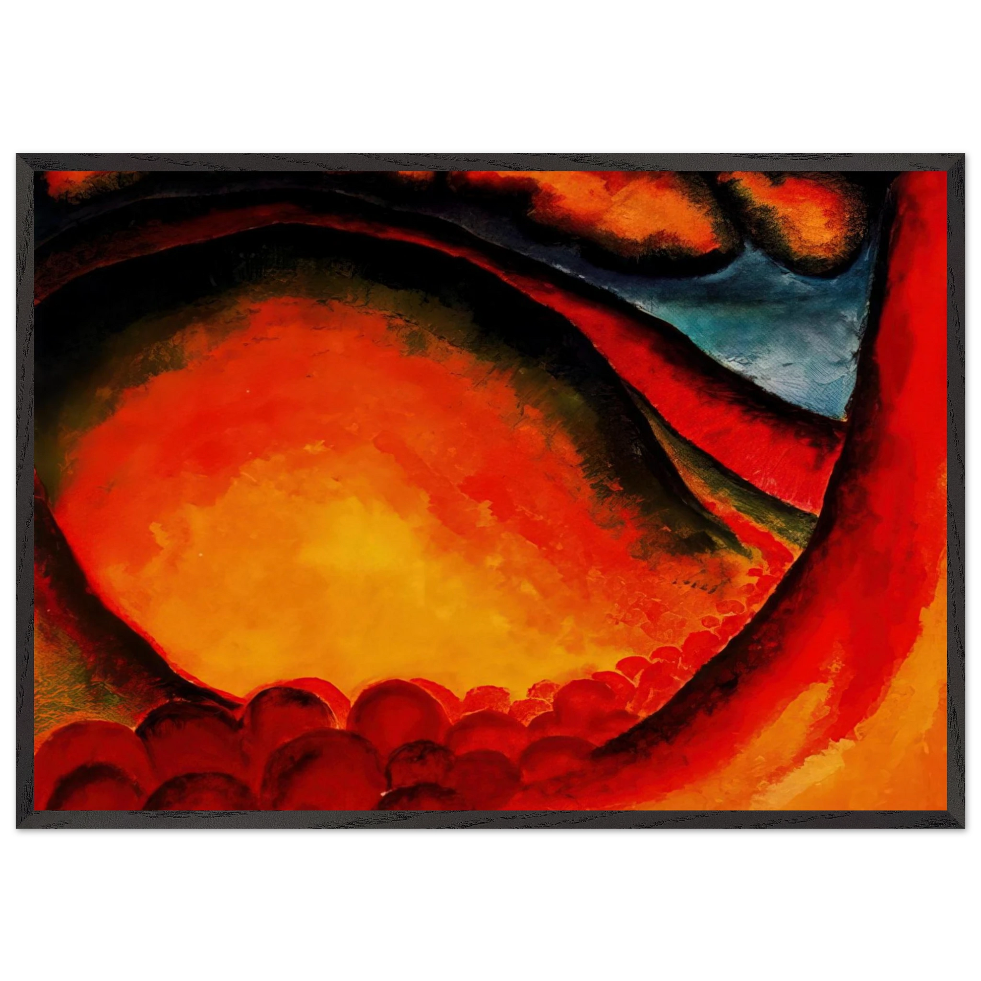 Special 21 - Georgia OKeeffe Framed Art Print – Black Wooden Frame - Default Title - -Framed Art Print