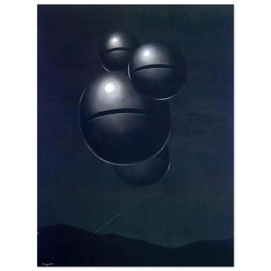 Rene Magritte - THE VOICE OF SPACE 1928 1 Fine Art Poster - Default Title