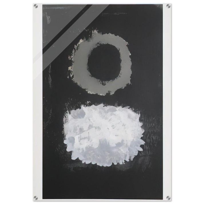 Black Field - 1972 - Adolph Gottlieb Acrylic Print - 70x100 cm / 28x40″ inches | Adolph Gottlieb Wall Art | Adolph Gottlieb Prints