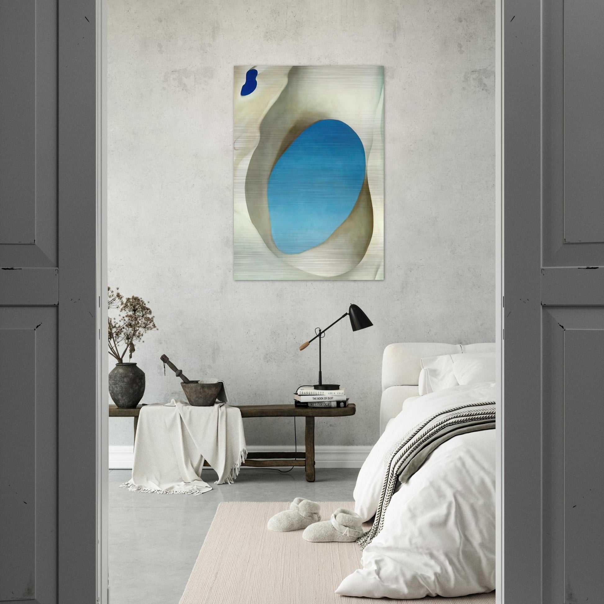 Pelvis III - Georgia O'Keeffe Brushed Aluminum Print - 70x100 cm / 28x40 inches | Georgia O'Keeffe Aluminum Print | Georgia O'Keeffe Prints