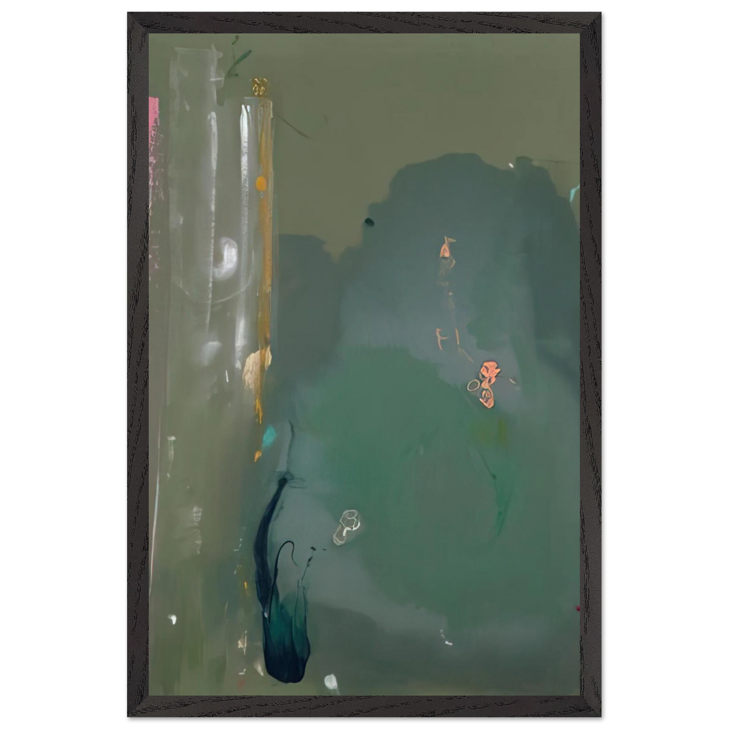 Helen Frankenthaler - CÃ´te d Argent - 1980 Wall art - 27x35 cm / 11x14 inches - Fine Art Poster - -