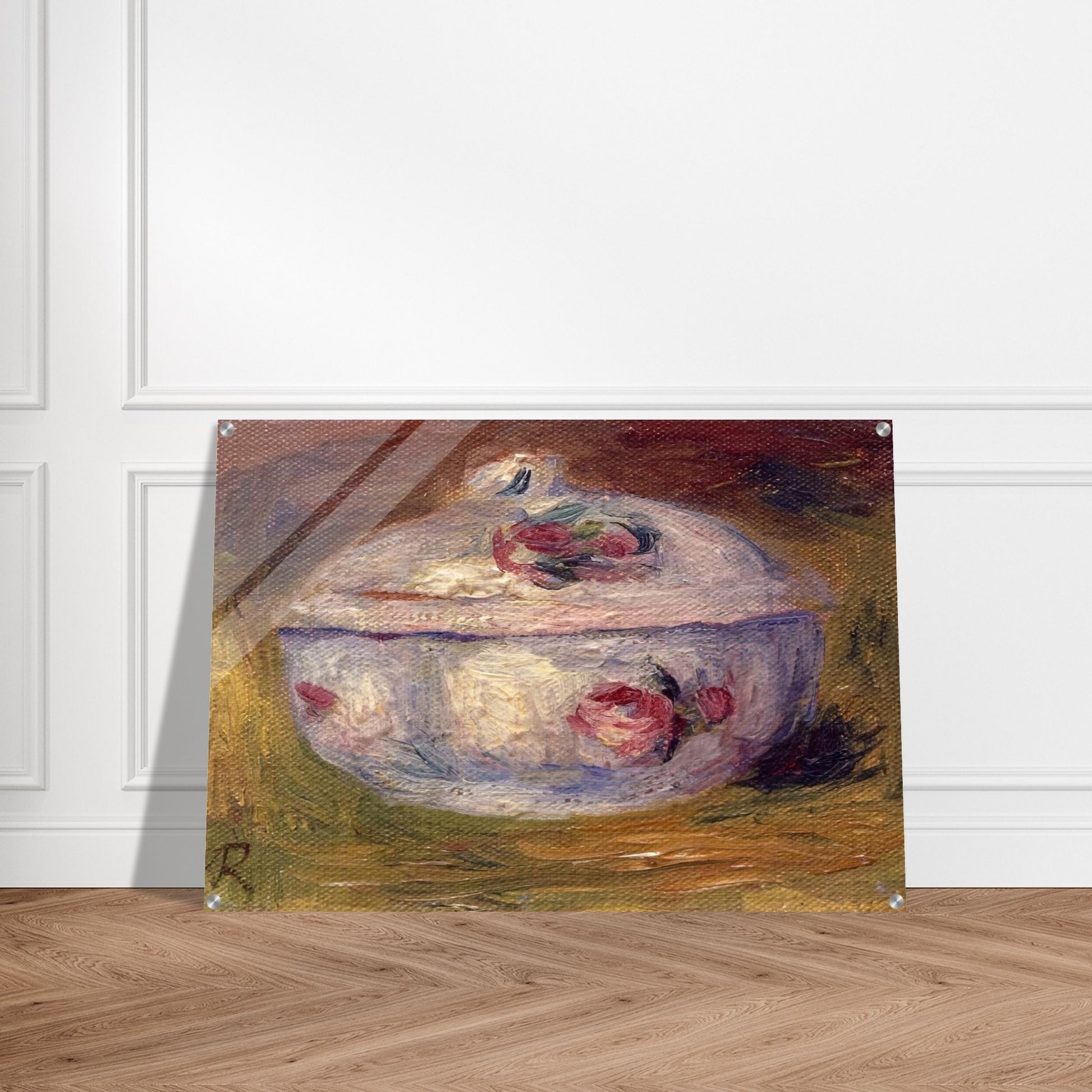 Sugar Bowl - Pierre-Auguste Renoir Acrylic Print - 70x100 cm / 28x40″ inches
