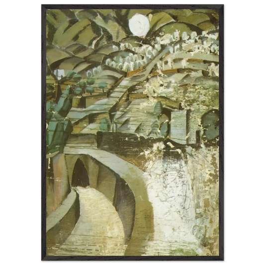 LA JORNETA - Salvador Dali Framed Art Print – Black Wooden Frame - Default Title - -Framed Art Print