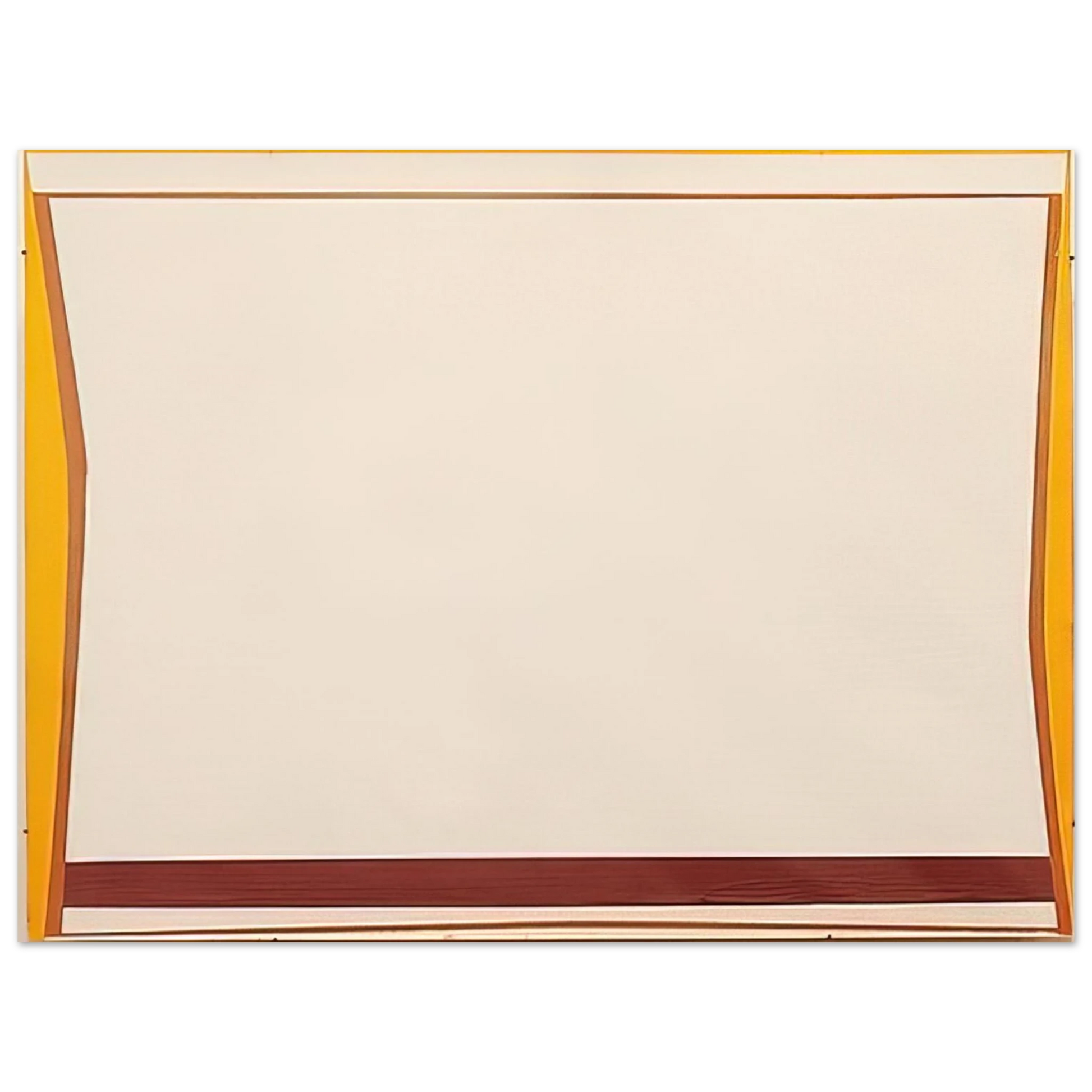 Larry Zox - White 7 - 1963 Fine Art Poster - Default Title