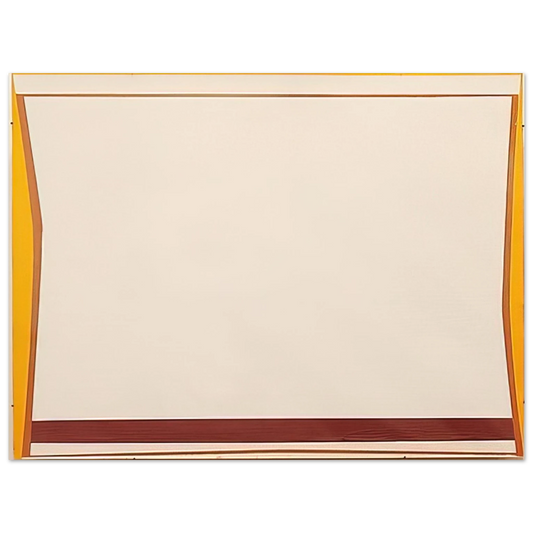 Larry Zox - White 7 - 1963 Fine Art Poster - Default Title