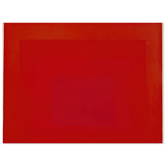 Josef Albers - HOMAGE TO THE SQUARE BROAD CALL 1967 Fine Art Poster - Default Title