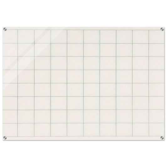 On a clear day, #1 - Agnes Martin Acrylic Print - 70x100 cm / 28x40″ inches
