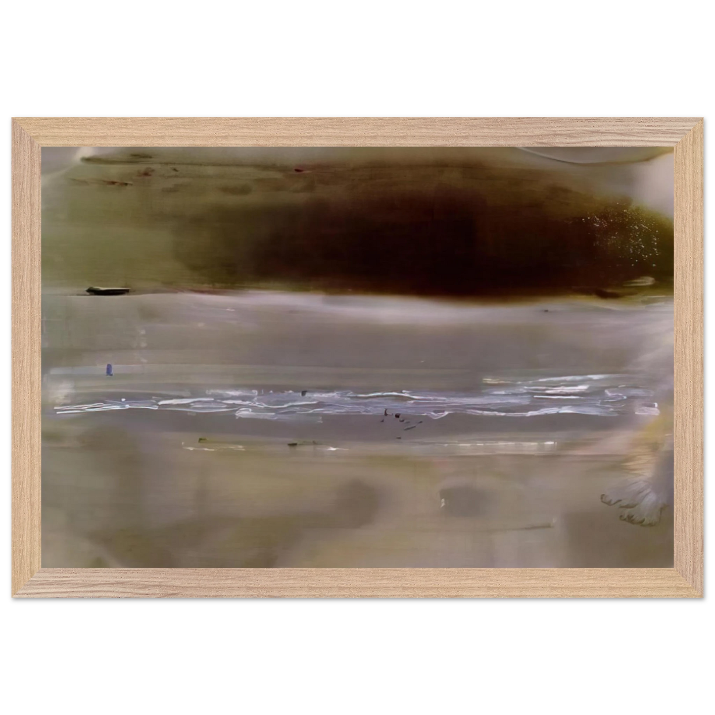 Helen Frankenthaler - Viewpoint II - 1979 Wall art - A3 (29.7 x 42  cm) - Premium Wooden Framed Poster With Fine Art Paper - Black frame