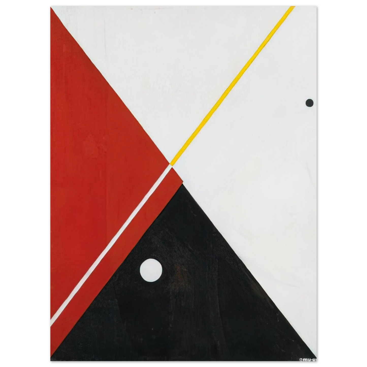 Alexander Calder - UNTITLED 1930 0 Fine Art Poster - 13x18 cm / 5x7 inches