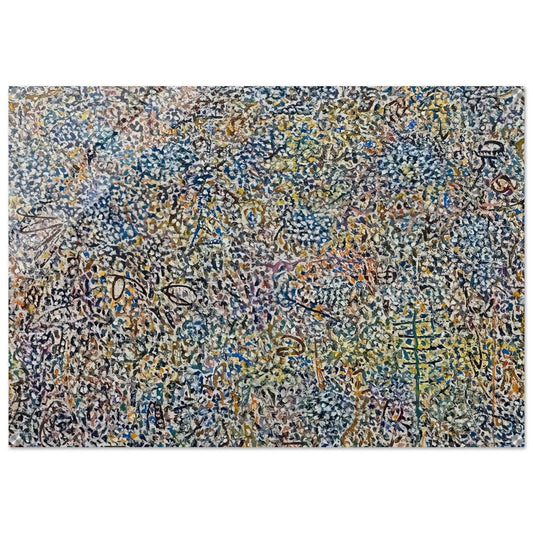 Presence Amaranth Garden - Richard Pousette-Dart Acrylic Print - 70x100 cm / 28x40″ inches