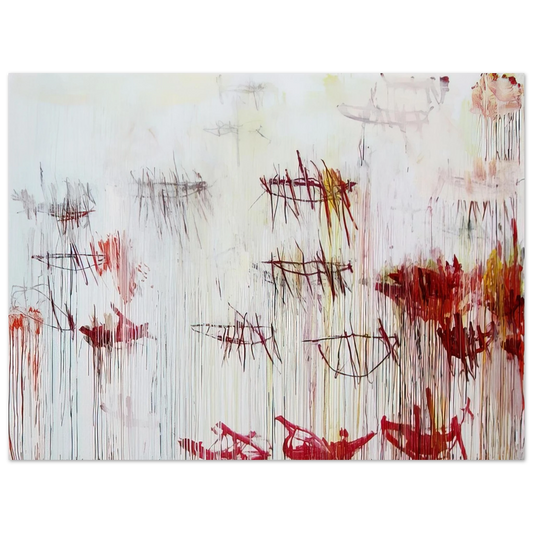 Cy Twombly - Lepanto, Part IX Fine Art Poster - Default Title