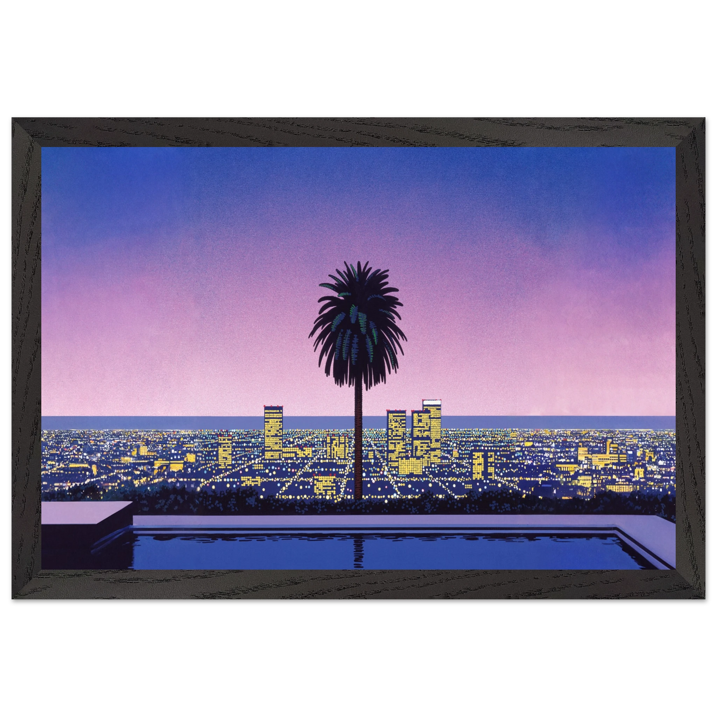 Hiroshi Nagai - Pacific Breeze 2 Wall Art - 60x80 cm / 24x32 inches - Fine Art Poster - -