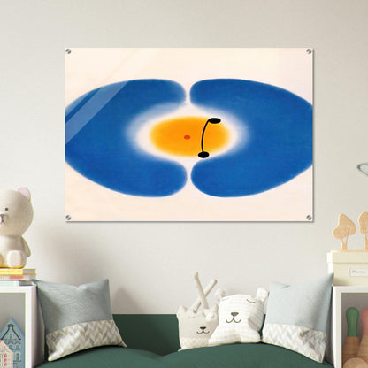 Blue Mandala - 1978 - Victor Pasmore Acrylic Print - 70x100 cm / 28x40″ inches | Victor Pasmore Wall Art | Victor Pasmore Prints