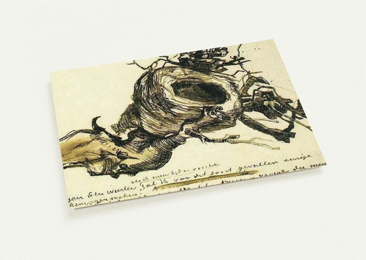Bird's Nest By Vincent van Gogh Pack of 10 Post Cards | Vincent van Gogh Post Cards | A6 (10.5 x 14.8 cm) - 4.1 x 5.8 inches