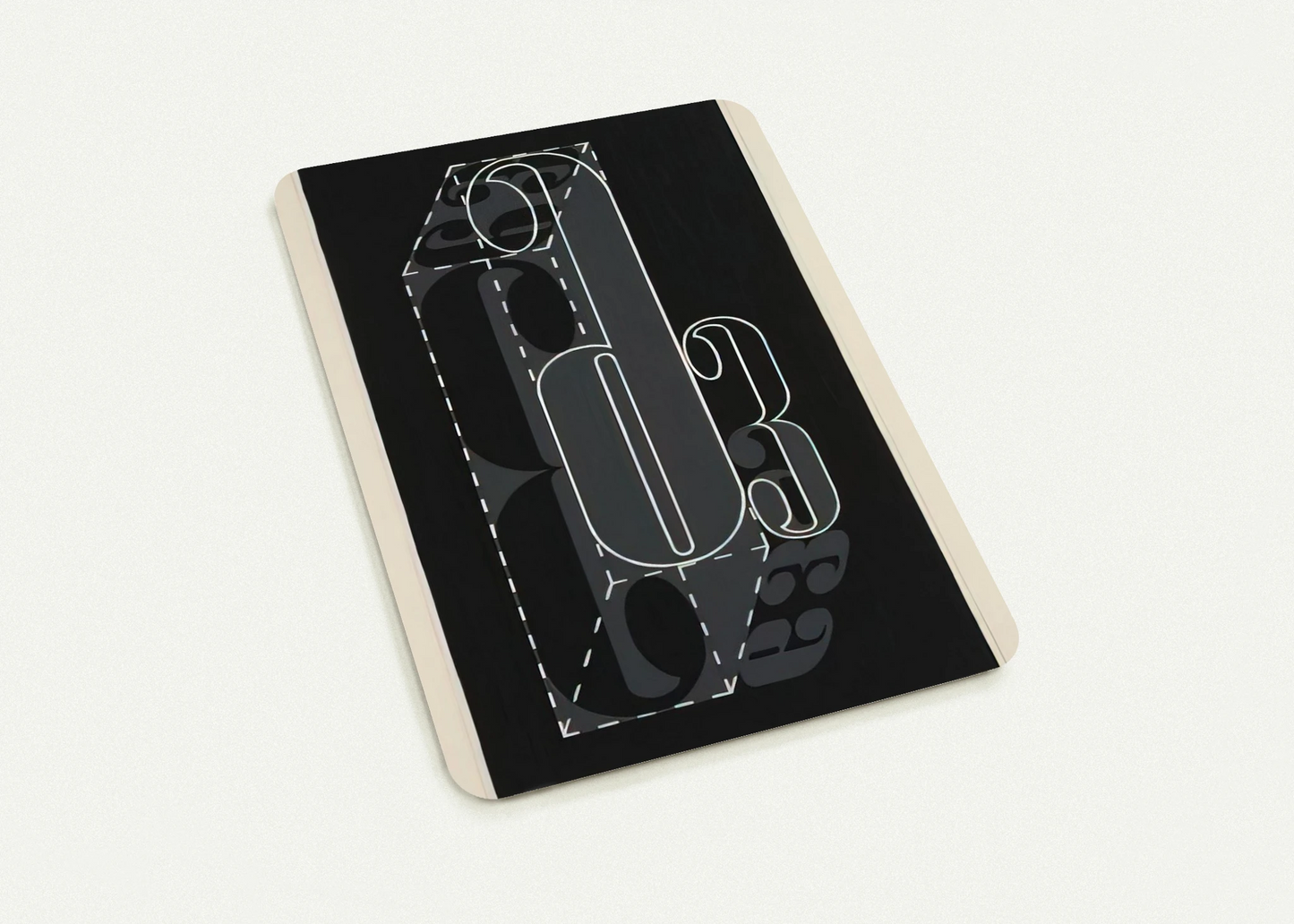 6 AND 3 1931 By Josef Albers Pack of 10 Post Cards | Josef Albers Post Cards | A6 (10.5 x 14.8 cm) - 4.1 x 5.8 inches