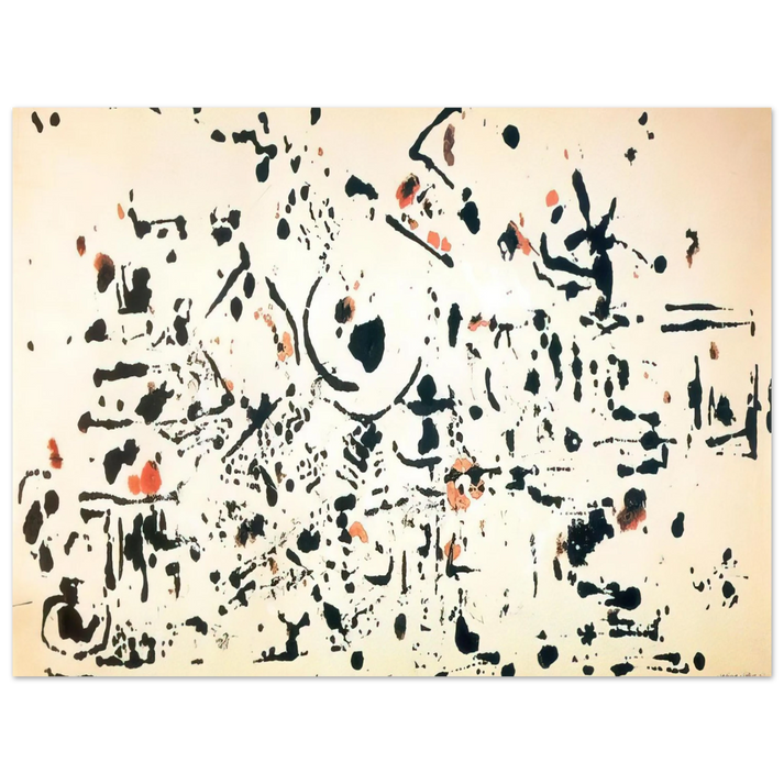 Jackson Pollock - UNTITLED 1951  75x100 cm / 30x40inches Fine Art Poster