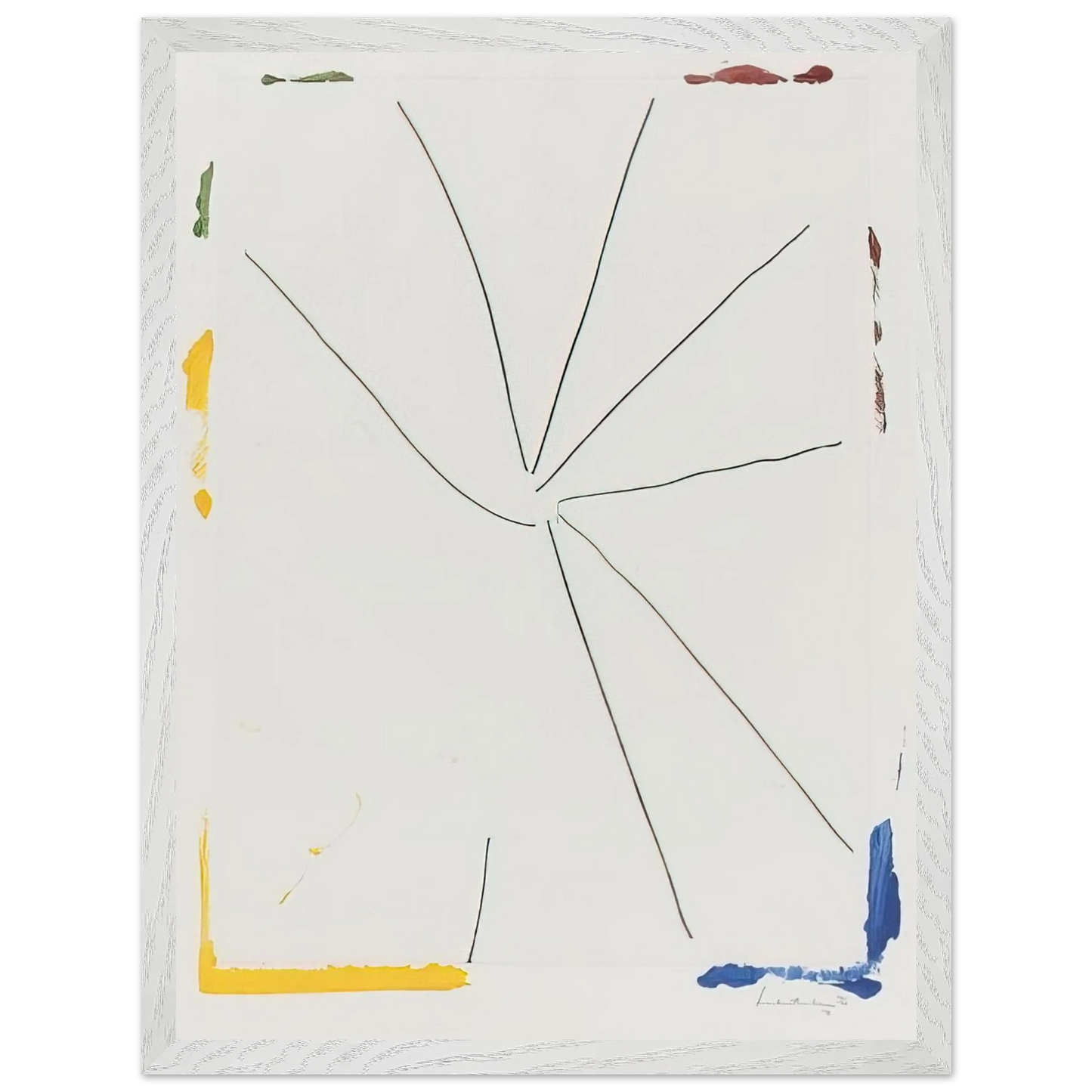 Helen Frankenthaler - Free Wheeling - 1971 Wall art - 75x100 cm / 30x40 Inches - Fine Art Poster - -