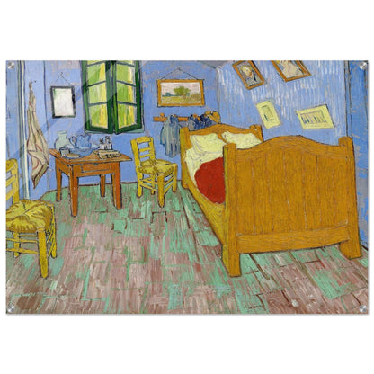 Vincent's Bedroom in Arles - Vincent van Gogh Acrylic Print - 70x100 cm / 28x40″ inches