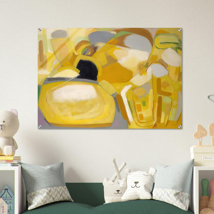 Desert Landscape - 1951 - John Ferren Acrylic Print - 70x100 cm / 28x40″ inches | John Ferren Wall Art | John Ferren Prints