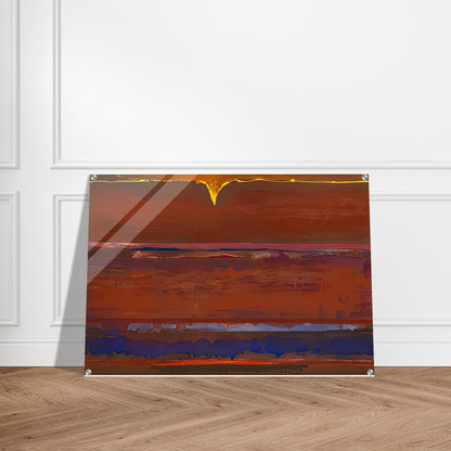 Desert Pulse, 1991- - Helen Frankenthaler Acrylic Print - 70x100 cm / 28x40″ inches | Helen Frankenthaler Wall Art | Helen Frankenthaler Prints