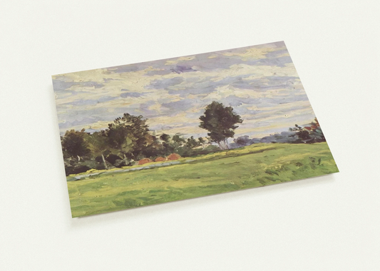 Landscape in the Ile de France By Paul Cézanne Pack of 10 Post Cards | Paul Cézanne Post Cards | A6 (10.5 x 14.8 cm) - 4.1 x 5.8 inches