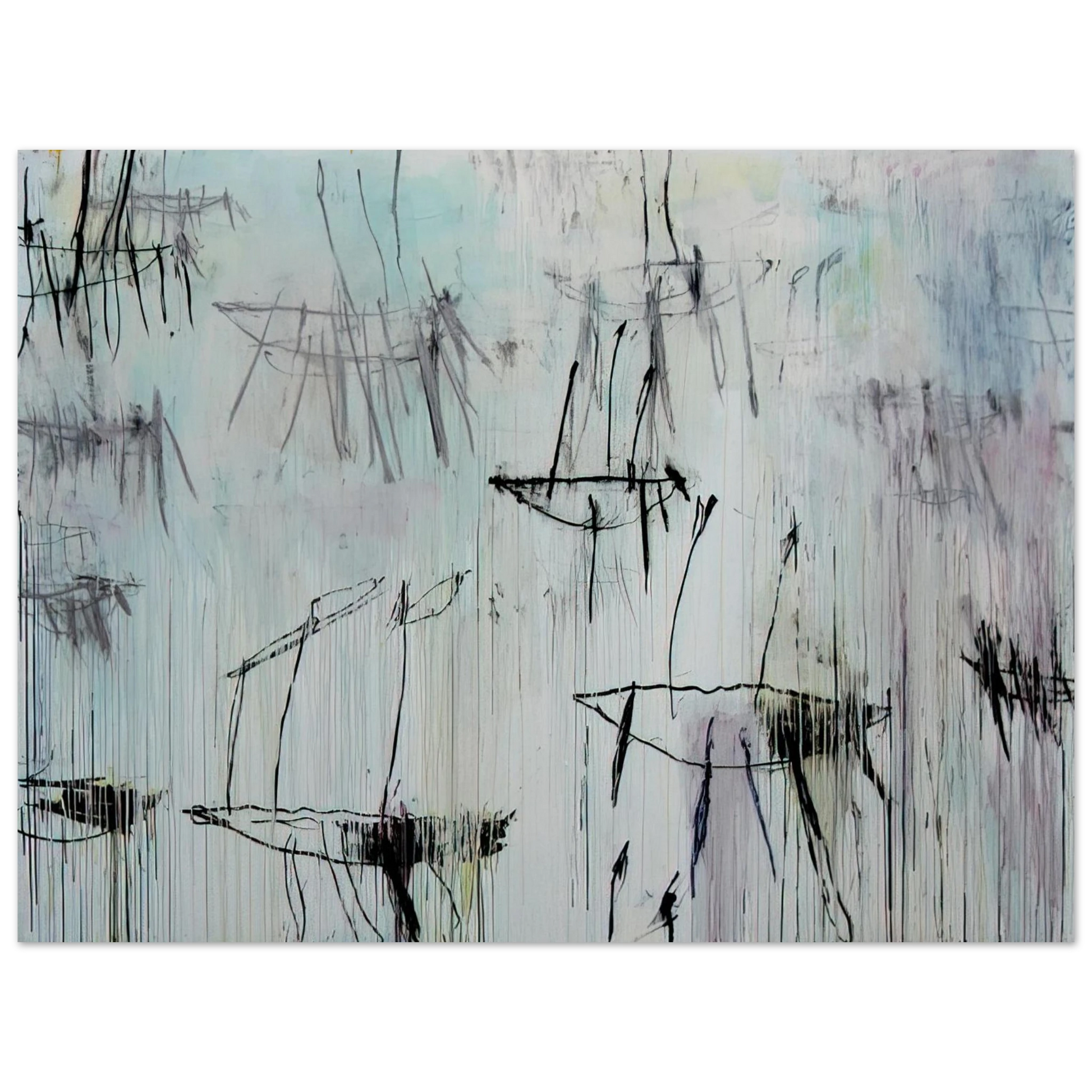 Cy Twombly - Lepanto, Part V Fine Art Poster - Default Title
