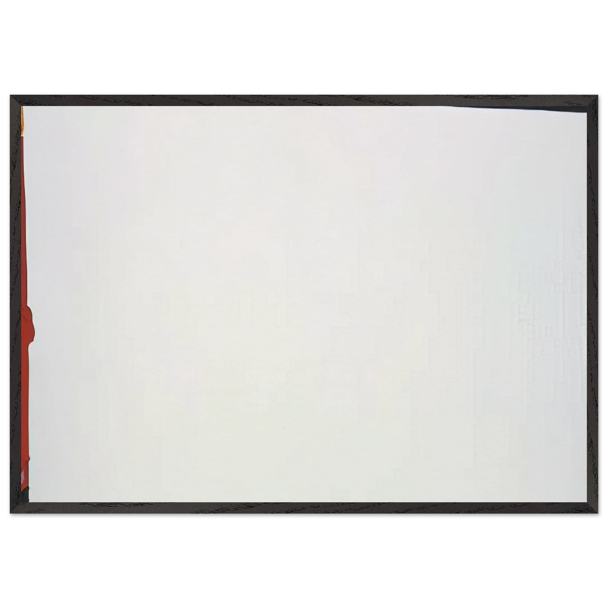 Untitled  Bright Ring 1   SFP68-55  - Sam Francis Framed Art Print – Black Wooden Frame - Default Title - -Framed Art Print