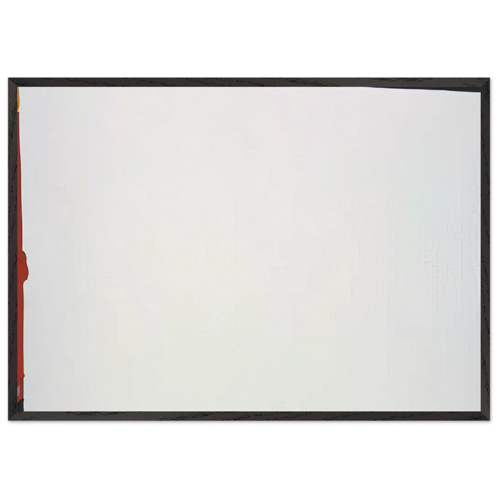 Untitled  Bright Ring 1   SFP68-55  - Sam Francis 70x100 cm / 28x40 inches Framed Art Print – Black Wooden Frame