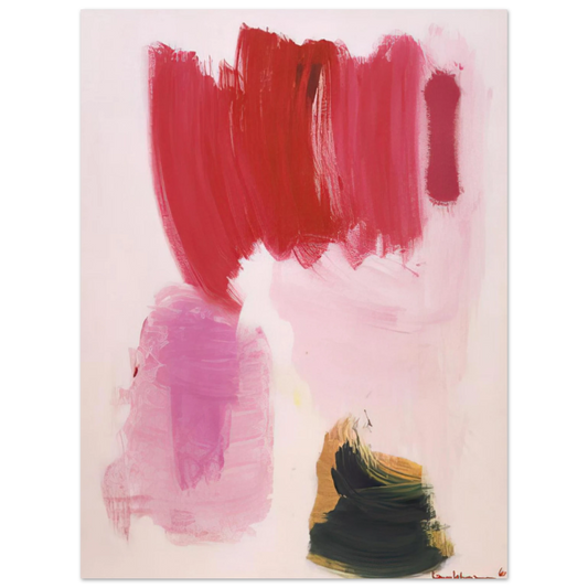 Hans Hofmann - Delirious Pink Fine Art Poster - Default Title