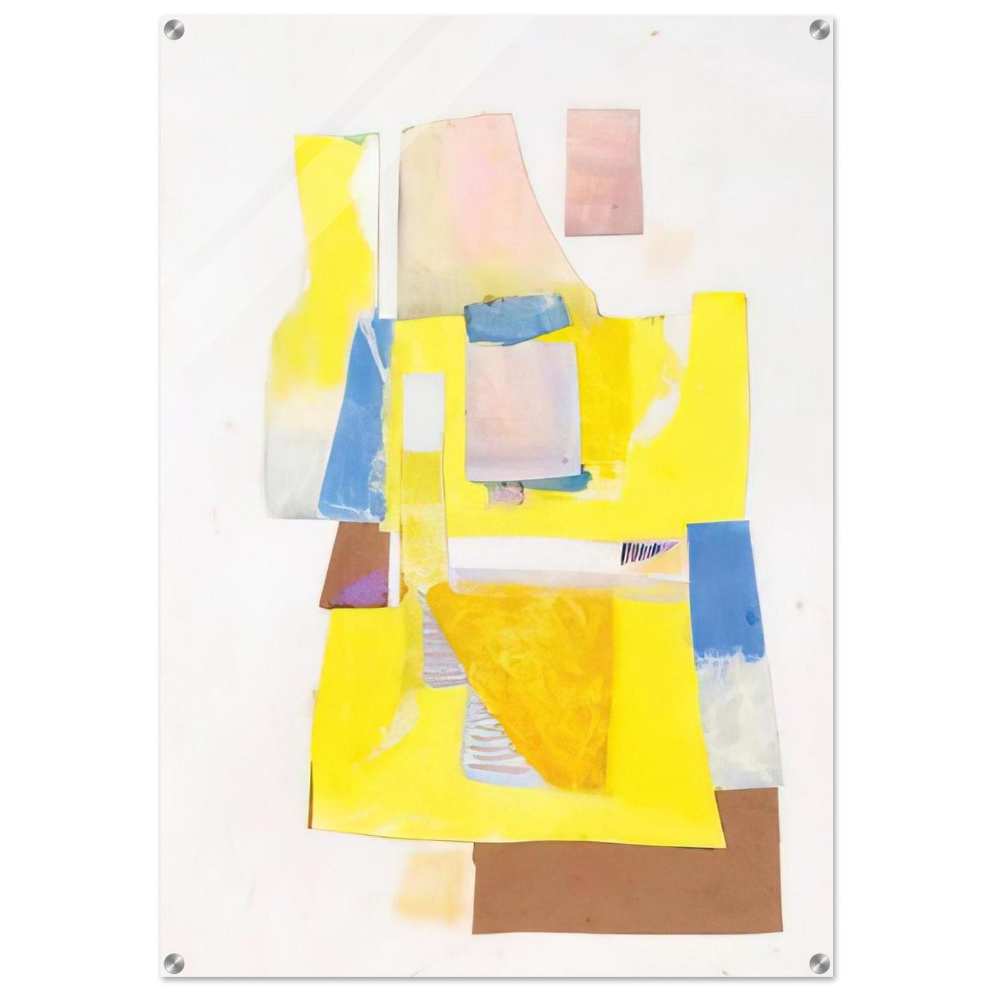 Sem título - Lyrical Abstraction - Menez Acrylic Print - 70x100 cm / 28x40″ inches | Menez Wall Art | Menez Prints