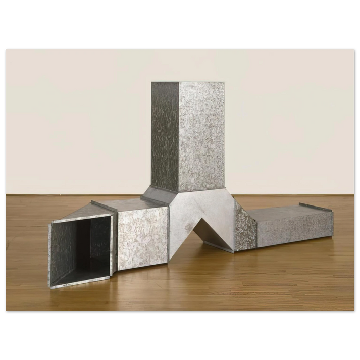 Charlotte Posenenske - Square Tubes [Series D] - 1967  75x100 cm / 30x40inches Fine Art Poster