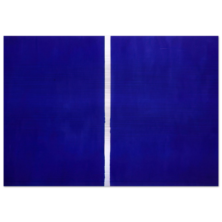 Onement VI - Barnett Newman Brushed Aluminum Print - 70x100 cm / 28x40 inches | Barnett Newman Aluminum Print | Barnett Newman Prints
