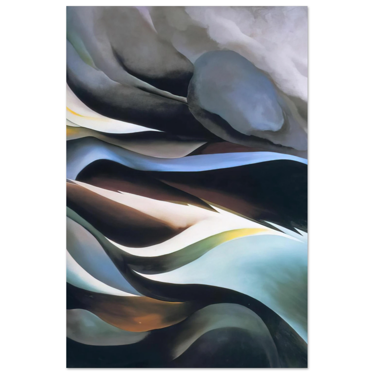 Georgia O'Keeffe - From the Lake Fine Art Poster - 40x60 cm / 16x24 inches