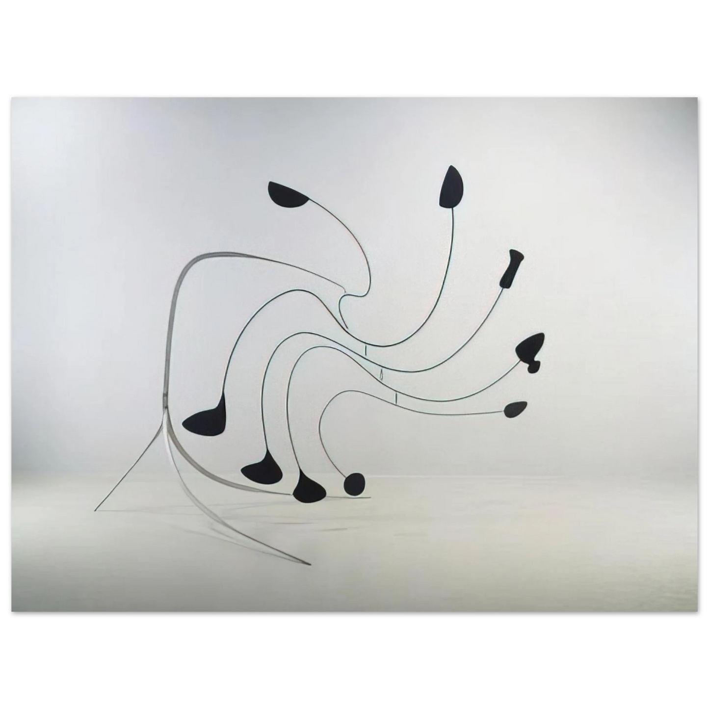 Alexander Calder - THE SPIDER 1940 Fine Art Poster - 13x18 cm / 5x7 inches