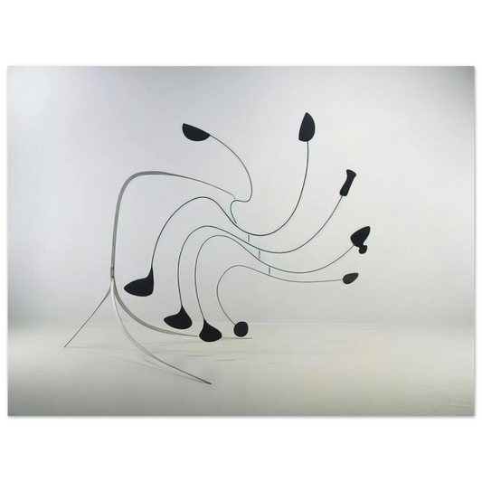 Alexander Calder - THE SPIDER 1940 Fine Art Poster - 13x18 cm / 5x7 inches