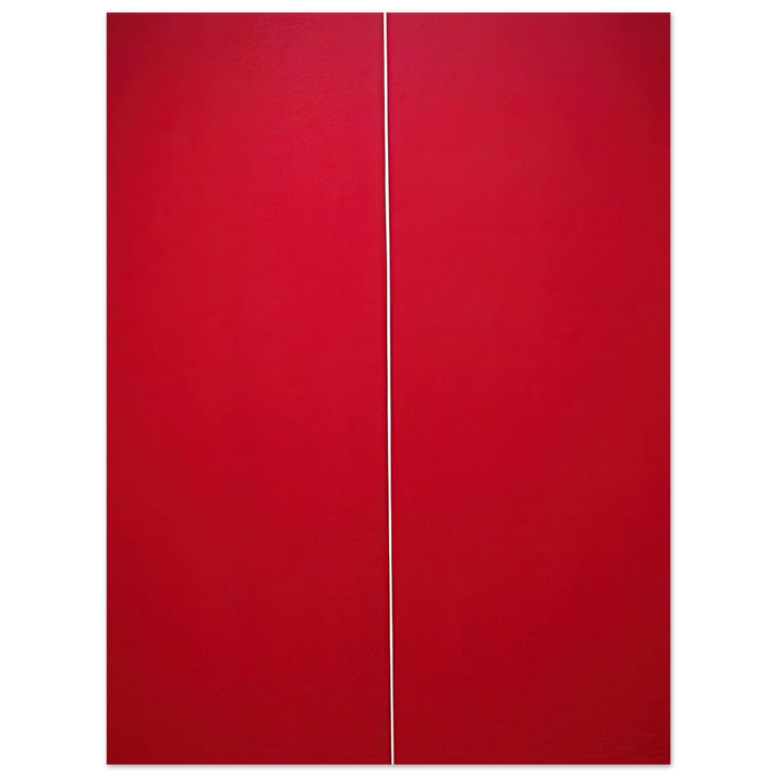 Barnett Newman - Be I  75x100 cm / 30x40inches Fine Art Poster